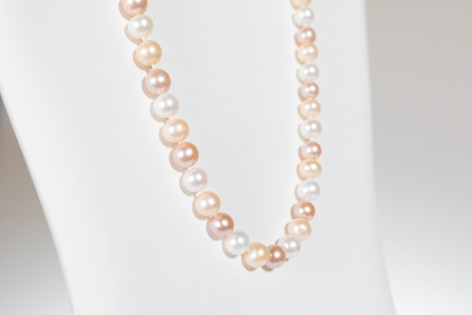 Multi Colored Pearl Necklace